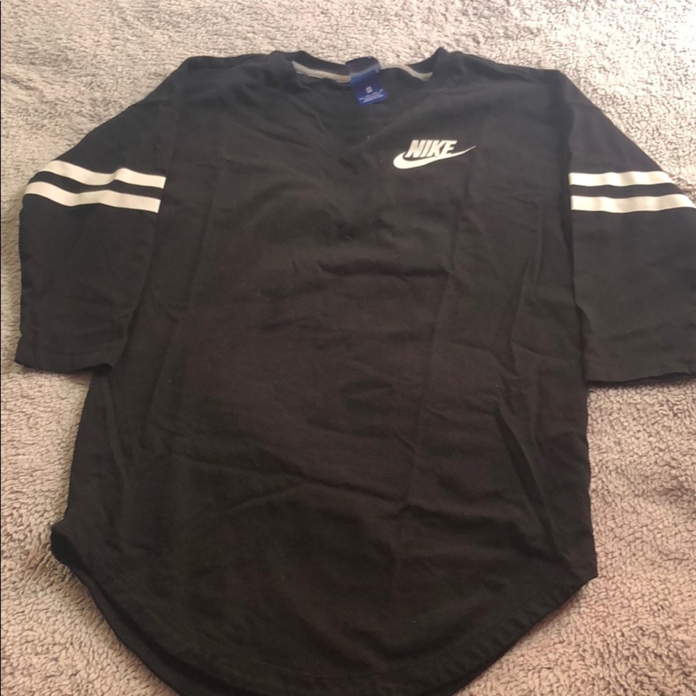 A black nike t-shirt